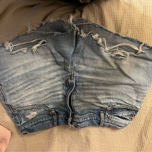 Distressed American Eagle Denim Shorts